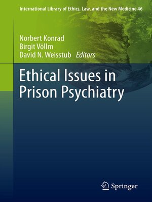 cover image of Ethical Issues in Prison Psychiatry